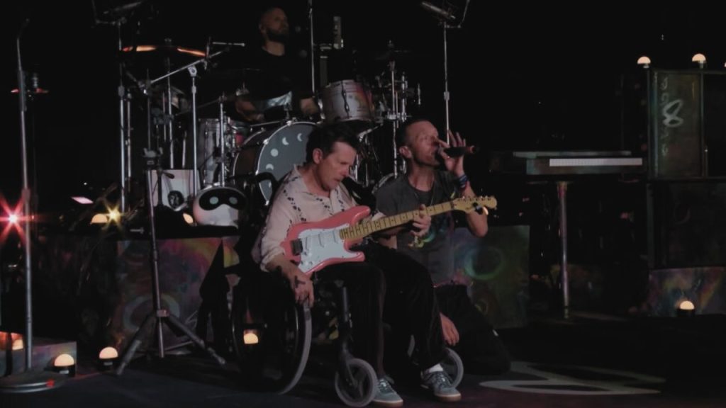 Michael J. Fox and Coldplay Create Memorable Moment at Glastonbury